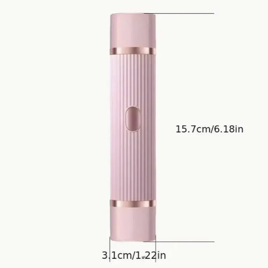 Electric Shaver for Women Waterproof Wet & Dry Hair Razors 2 in 1 Double Head Dual Bikini Hair Trimmer Detachable Head Shaver